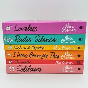 Alice Oseman Heartstopper Novel 6 Book Set Collection 2 Signed Limited Edition